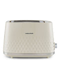 Morphy Richards Cream Hive 2 slice toaster, imported from the UK
