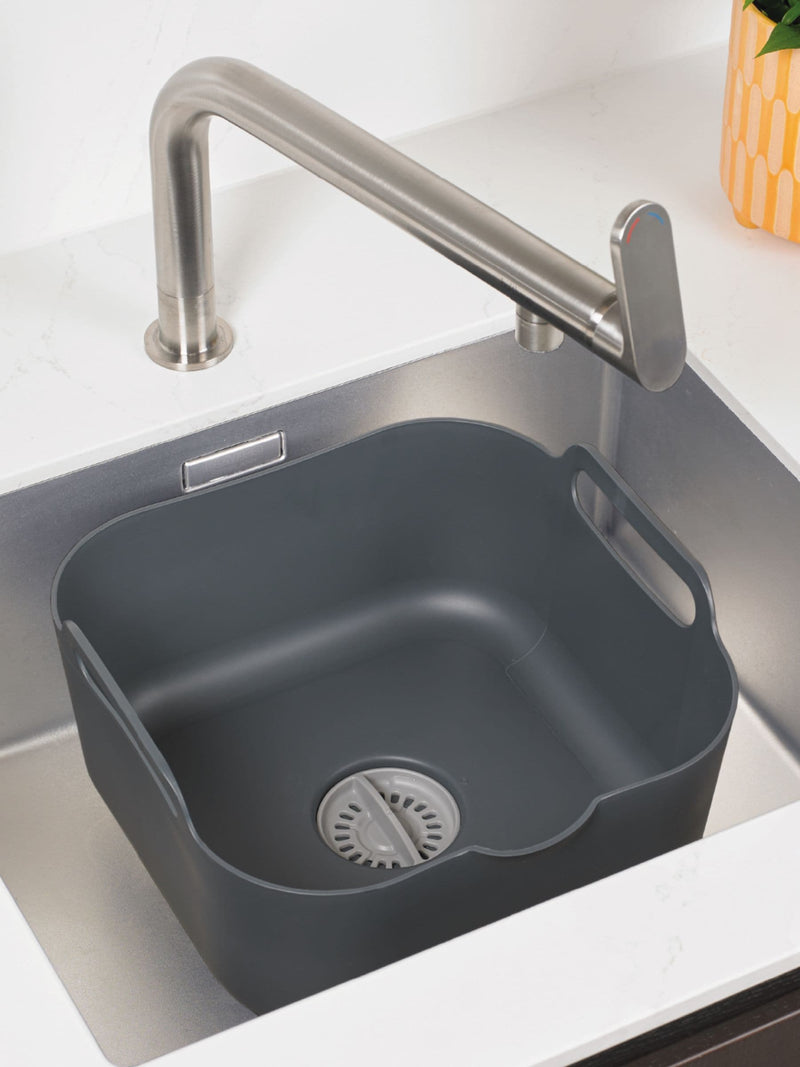 ReBorn dark grey washing up bowl 9-litre, imported from the UK