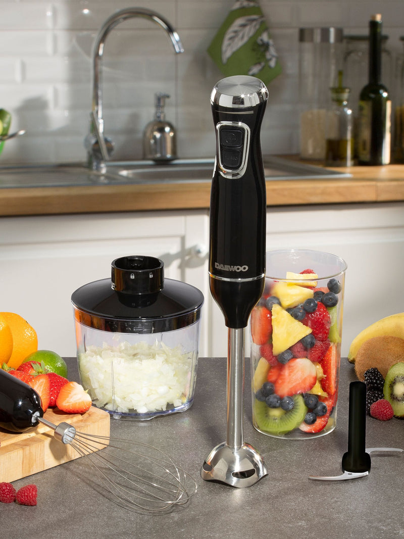 Daewoo Black 700W Hand Blender Set