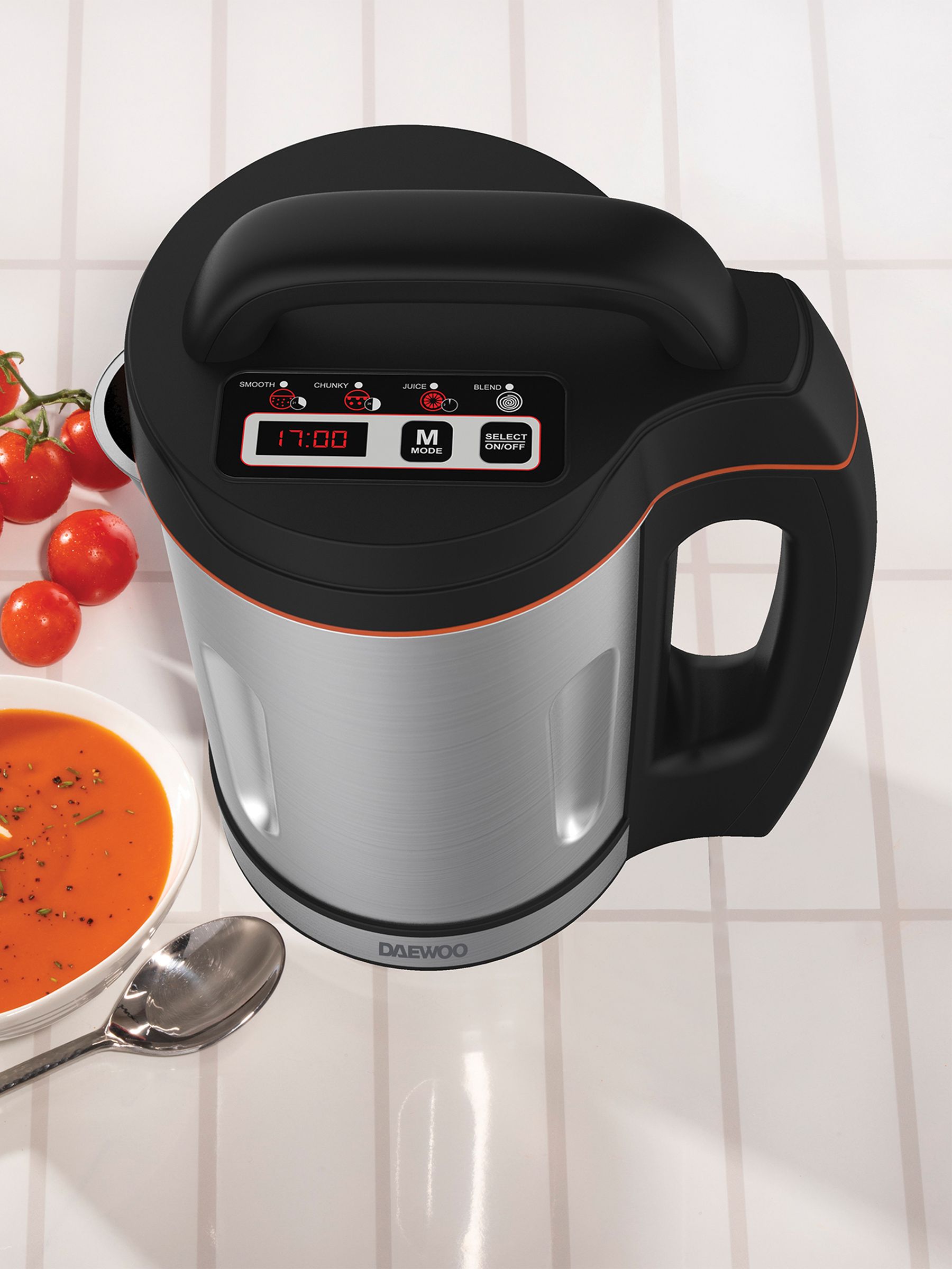 Daewoo Stainless Steel 1.6L Soup Maker
