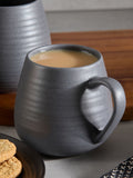 Set of 4 Charcoal Grey Kya Mugs