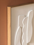 MADE.COM White Dixie Sculptural Wall Art