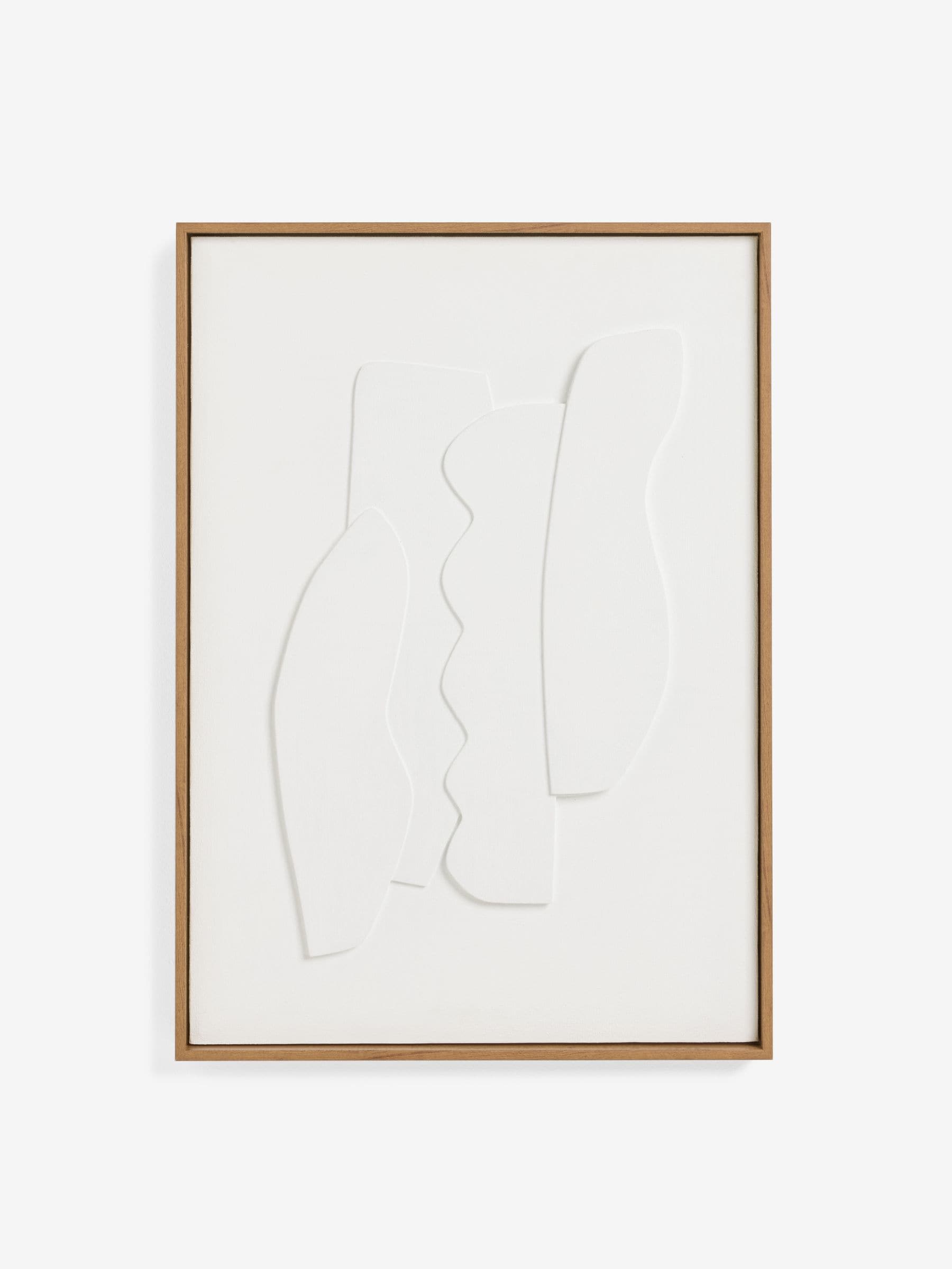 MADE.COM White Dixie Sculptural Wall Art
