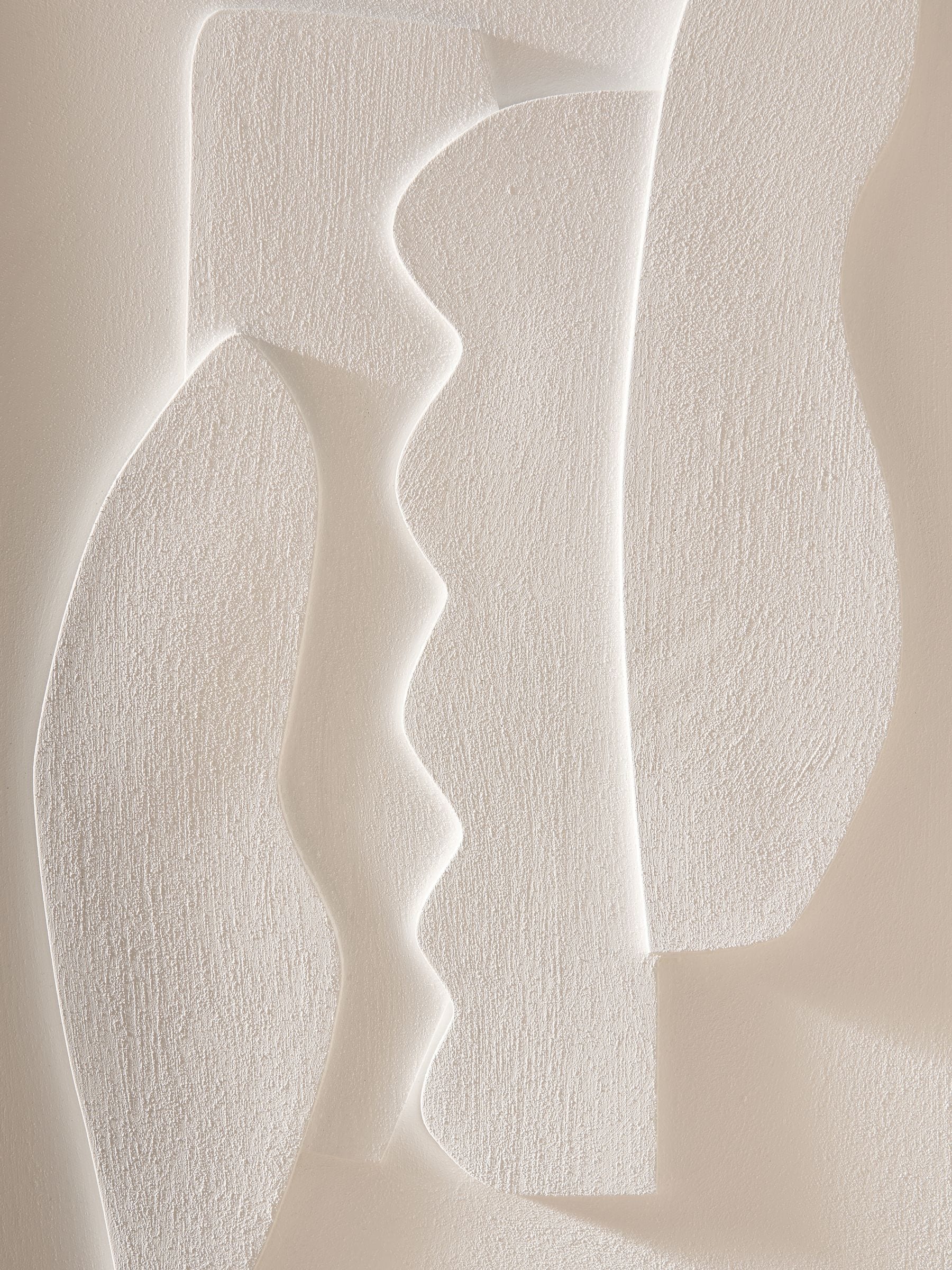 MADE.COM White Dixie Sculptural Wall Art