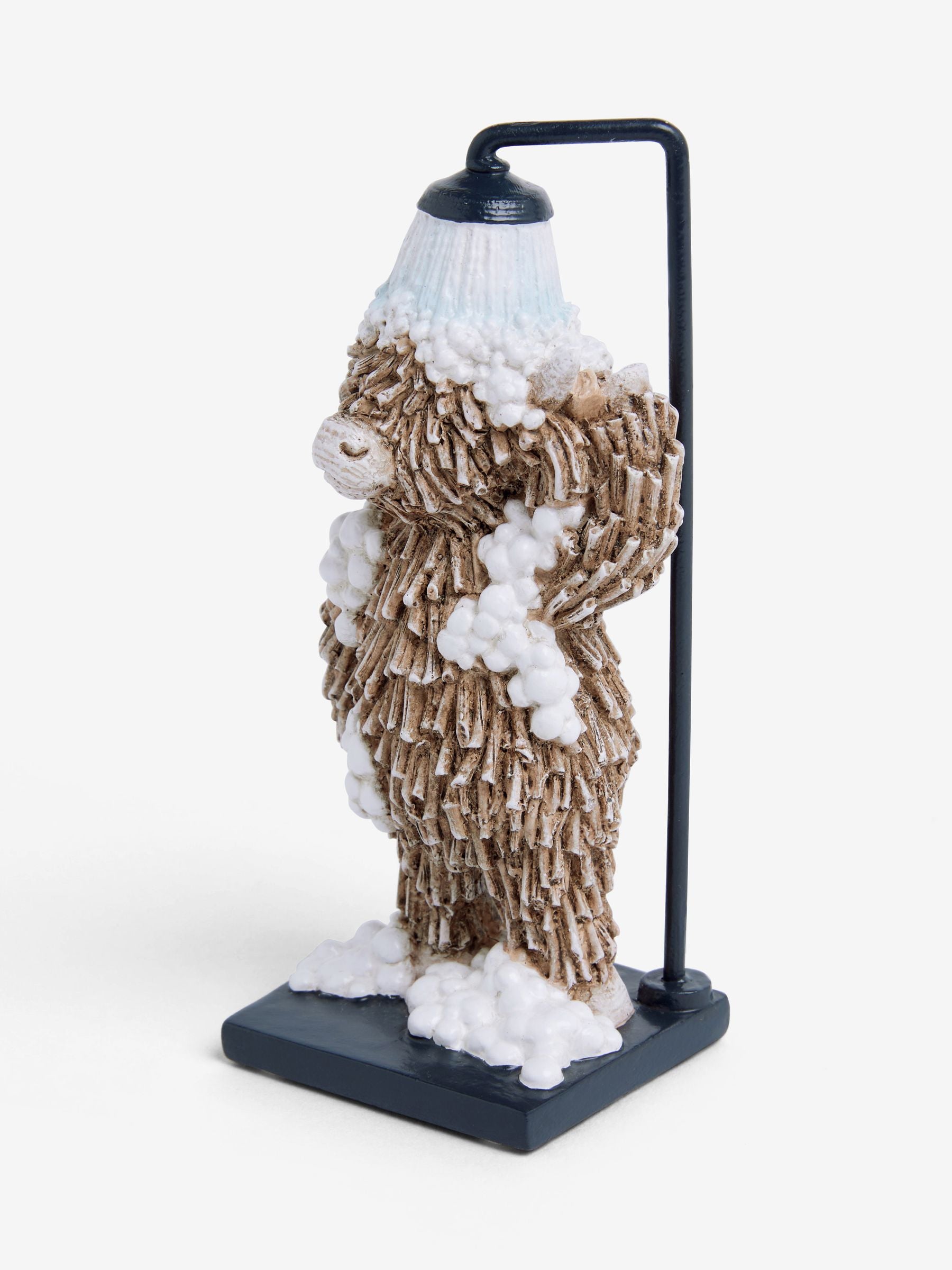Hamish the Highland cow shower bathroom ornament, imported from the UK