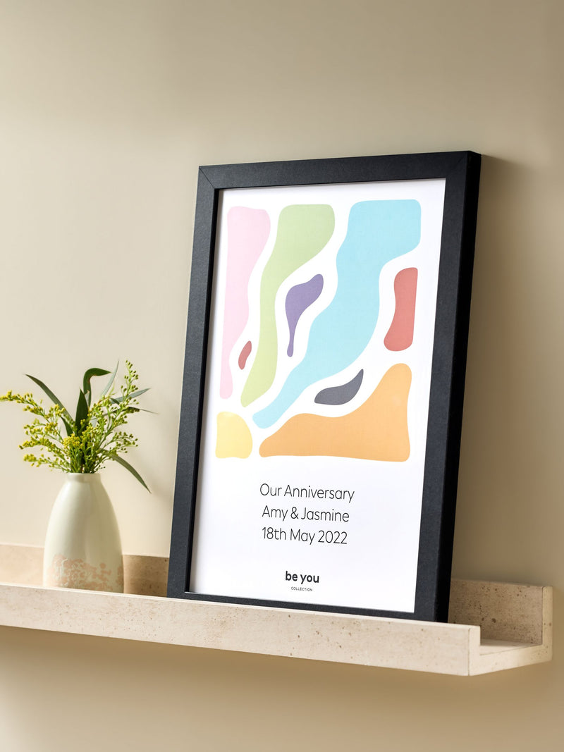 PMC Personalised Be You With Sunshine Framed Print, imported from the UK