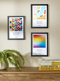 PMC Be You In Abstract framed print, imported from the UK