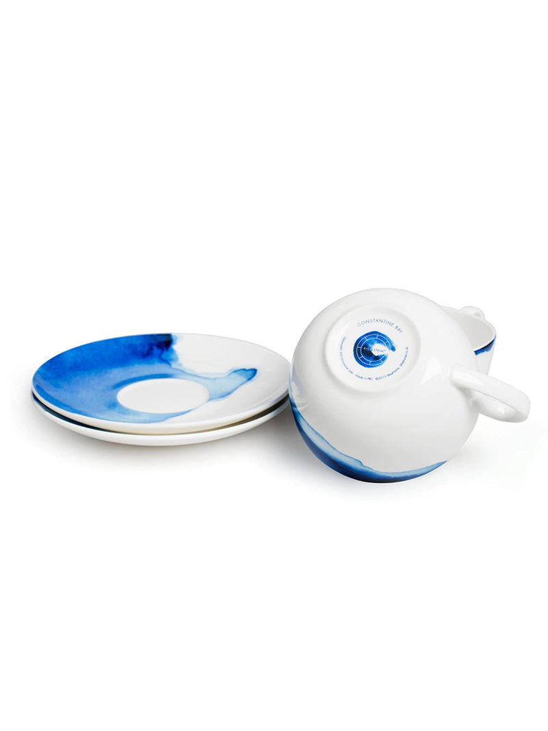 Rick Stein Blue Coves cup and saucer set, imported from the UK
