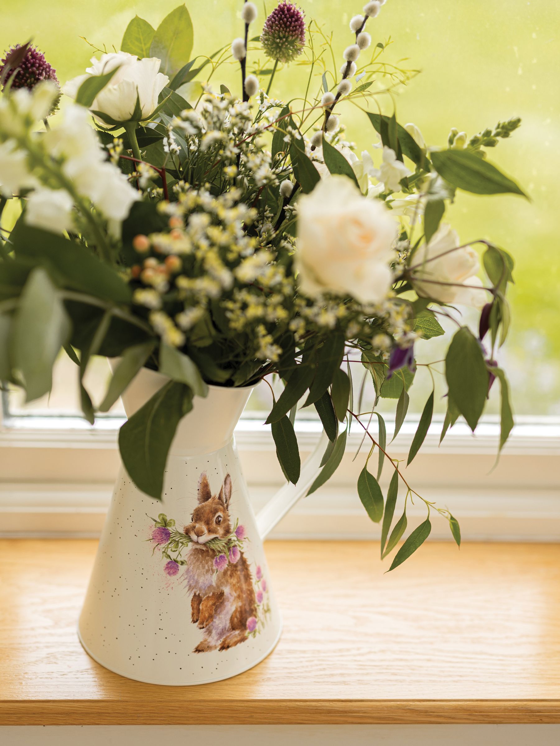 Wrendale pink Flower Vase Jug