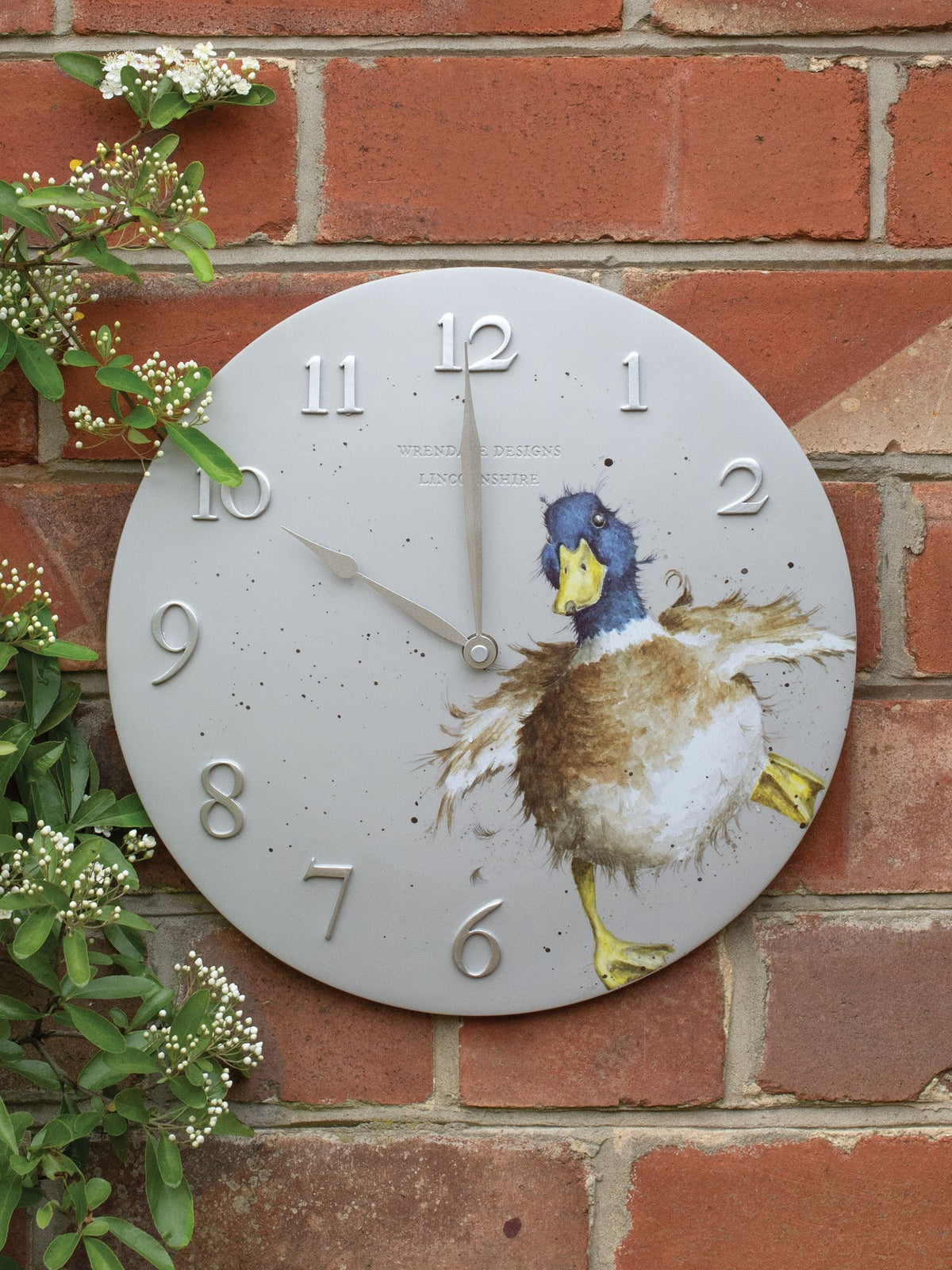 Wrendale Blue Wall Clock 30cm