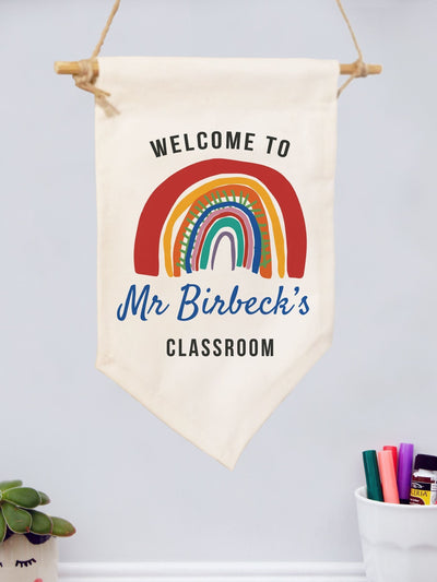 Jonnys Sister Personalised Classroom Pennant Decorative Banner 35x21cm