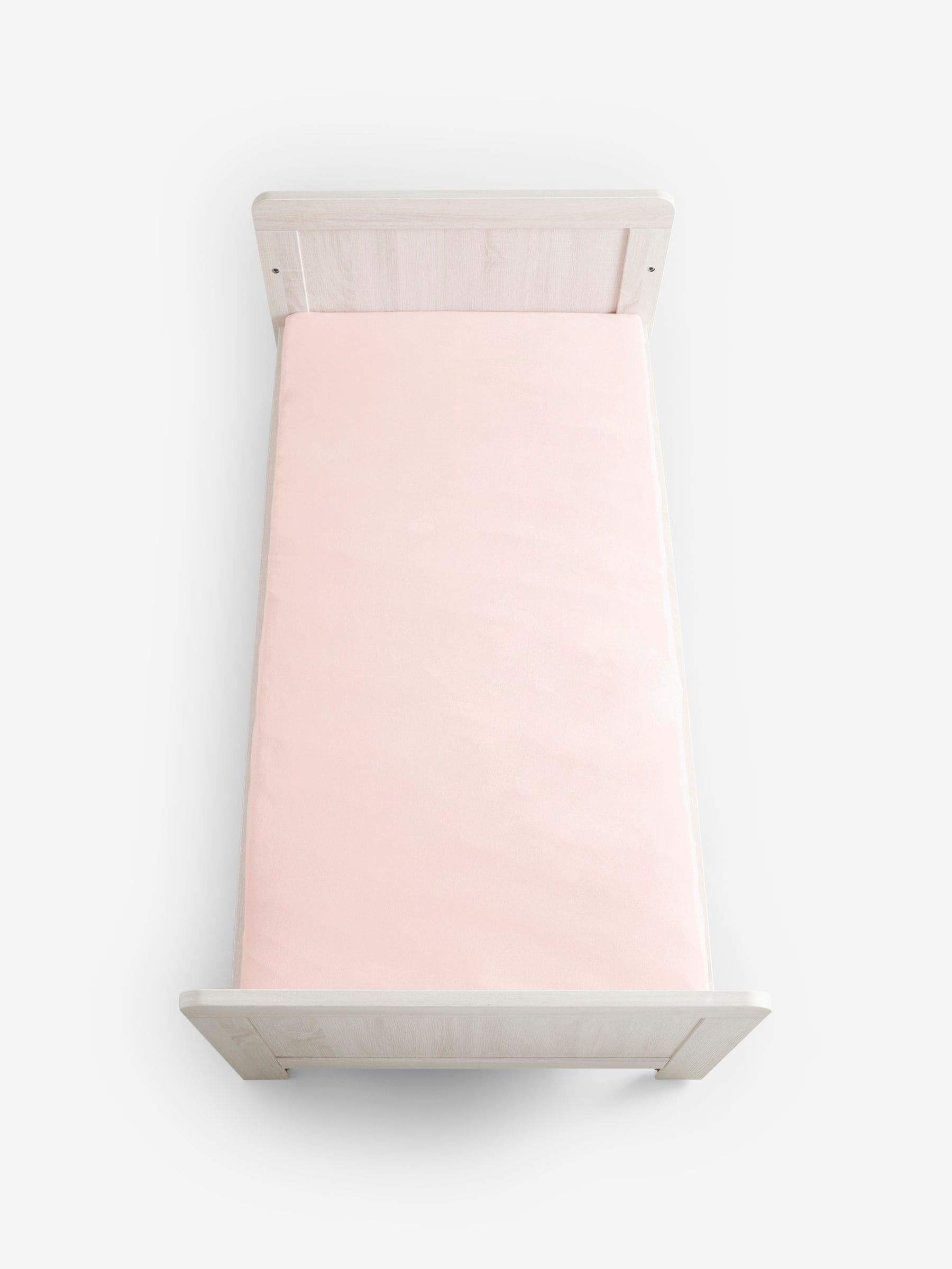 Modern Pink baby fitted sheets, imported from the UK