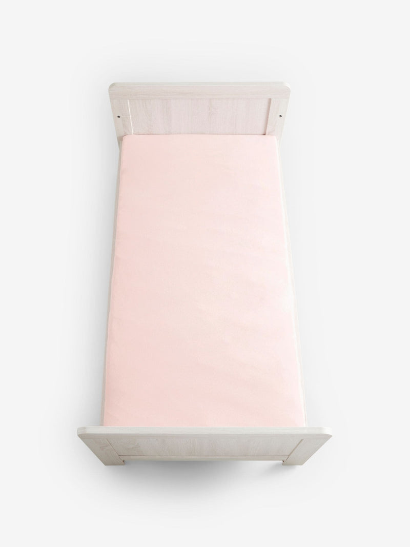 Modern Pink baby fitted sheets, imported from the UK