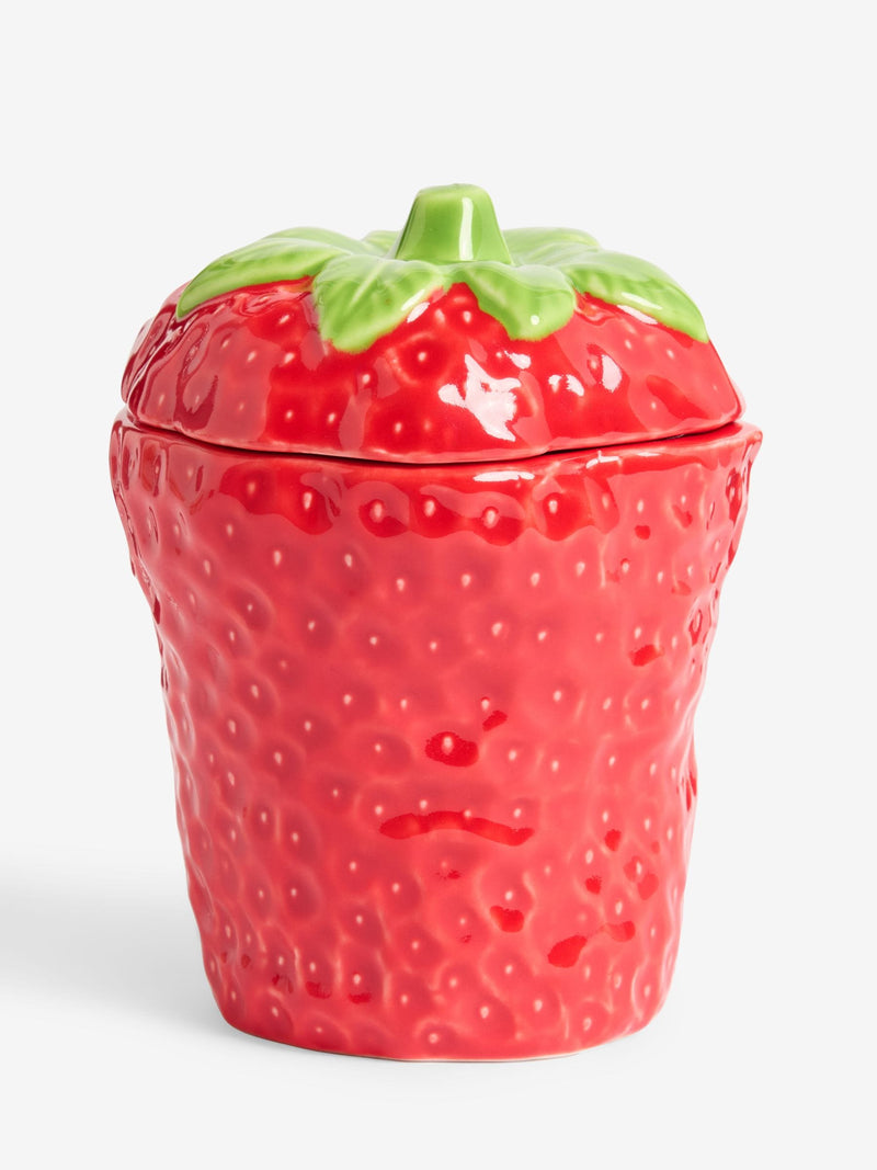 Strawberries & Cream Fruity Decorative Candle