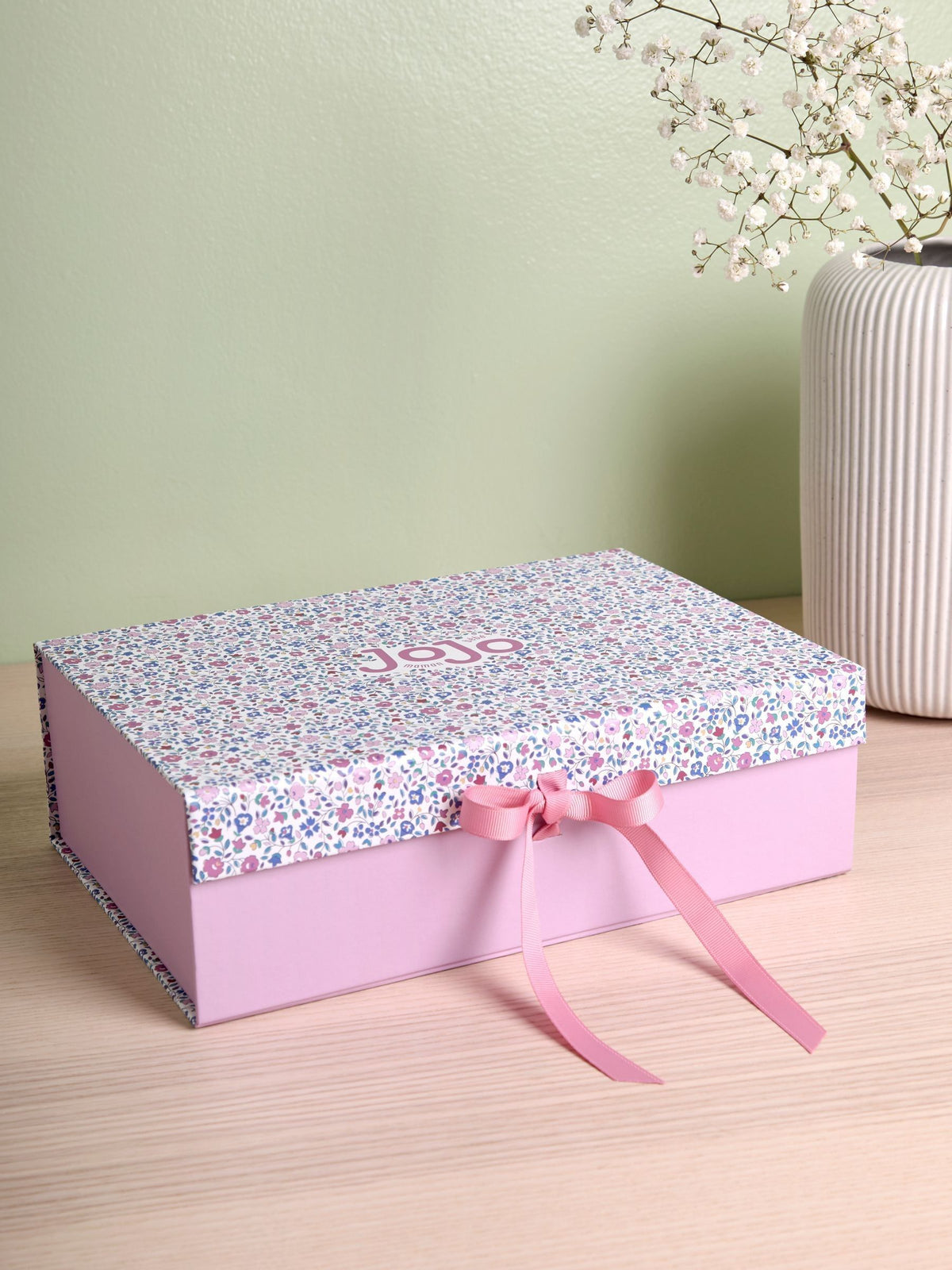 Medium Floral Print Keepsake Gift Box 29x20x9cm