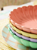 Pastel flower pasta bowls set of 4, imported from the UK