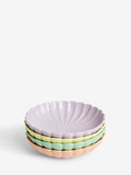 Pastel flower pasta bowls set of 4, imported from the UK