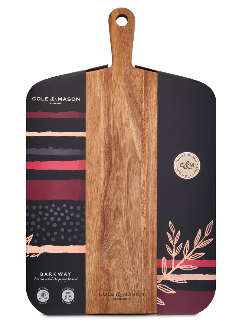Cole & Mason Natural Acacia Barkway Large Serving Board - British product