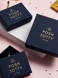 Personalised Mini Message Bracelet by Posh Totty Designs