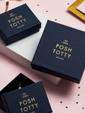 Posh Totty Designs personalised mini love heart necklace, imported from the UK