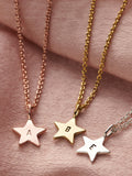 Personalised Bright Star Necklace by Posh Totty Designs