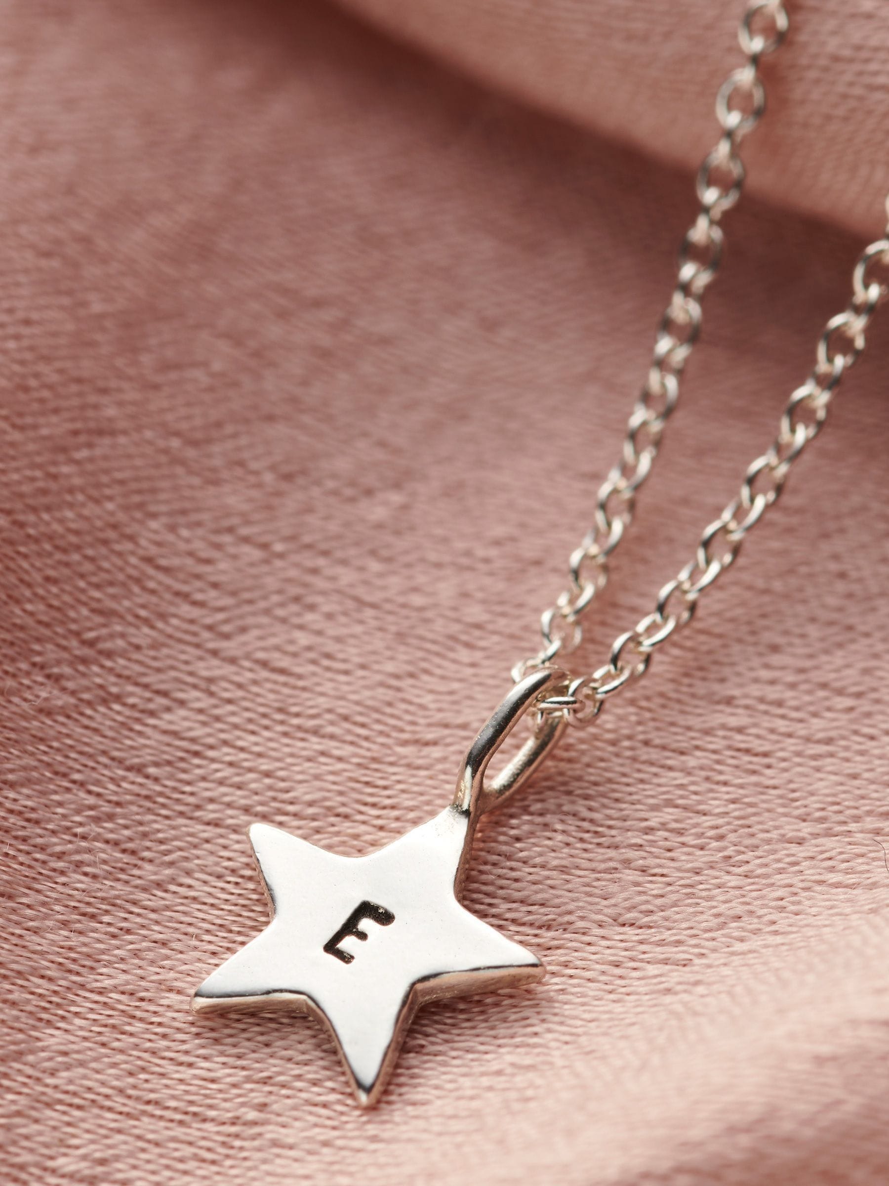 Personalised Bright Star Necklace by Posh Totty Designs