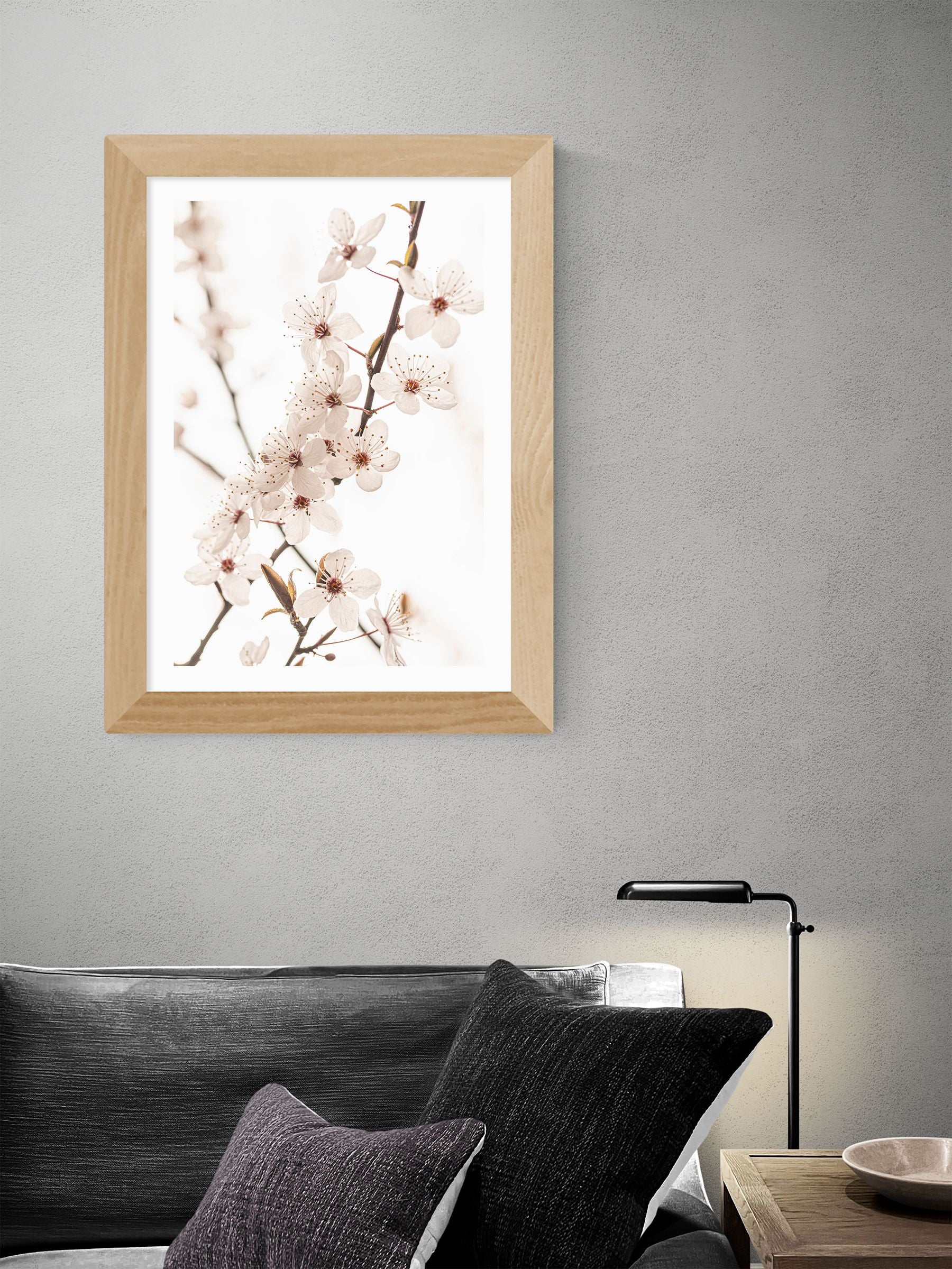 East End Prints Oak Blossom II framed art print - British product