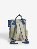 Blue/Neutral Mediterranean 4 Person Picnic Backpack