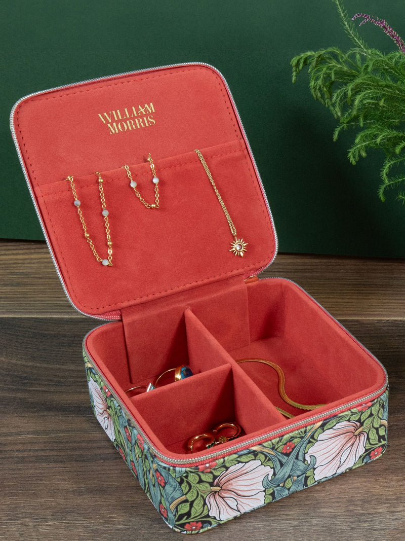 William Morris Pimpernell jewellery case (British brand)