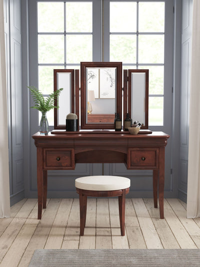 Willis & Gambier Antoinette Brown Wooden Gallery Mirror 67cm x 97cm x 20cm