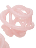 Fifty Five South pink knot decor glass ornament 12cm - British product