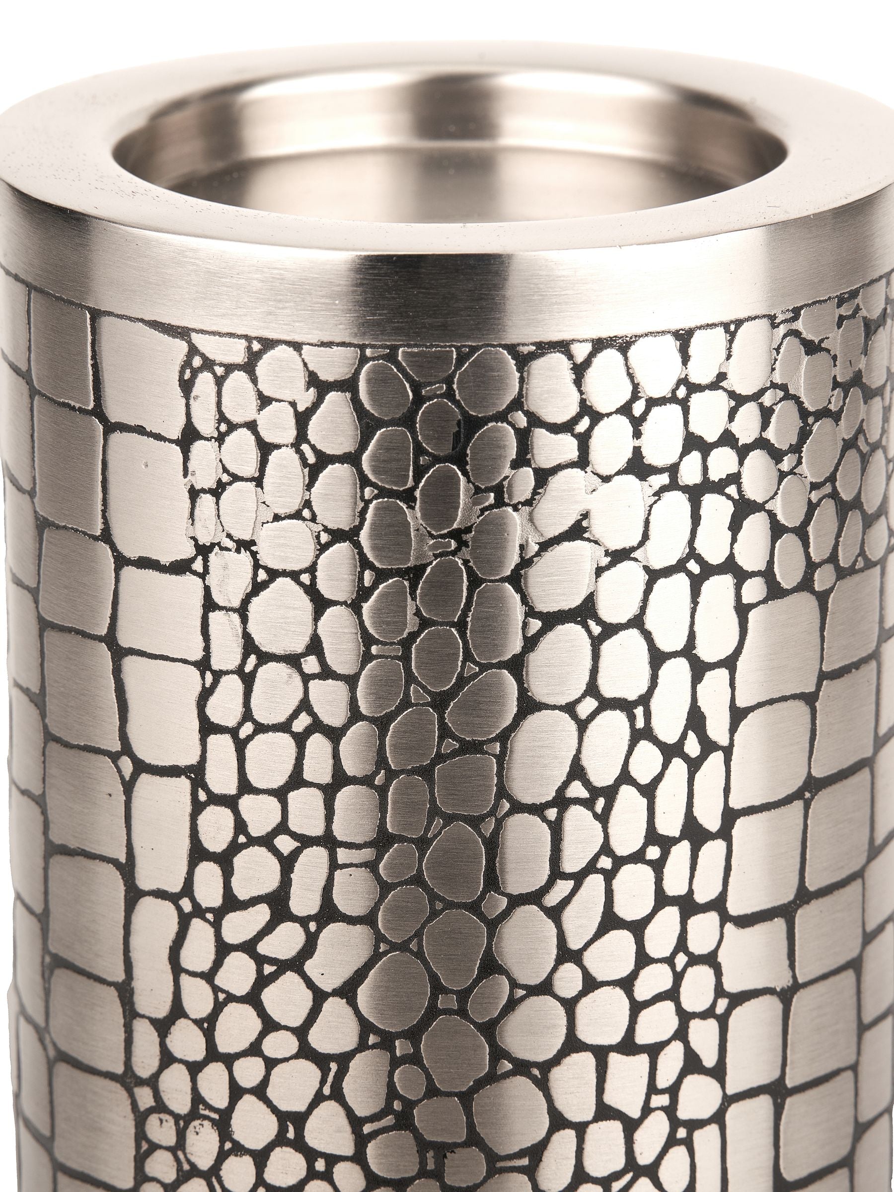Pacific metal candle holder set of 3, imported from the UK