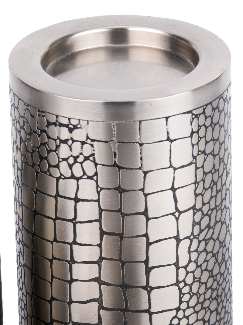 Pacific metal candle holder set of 3, imported from the UK