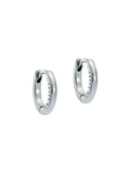 Ted Baker Hoop Earrings Silver Tone (British brand)
