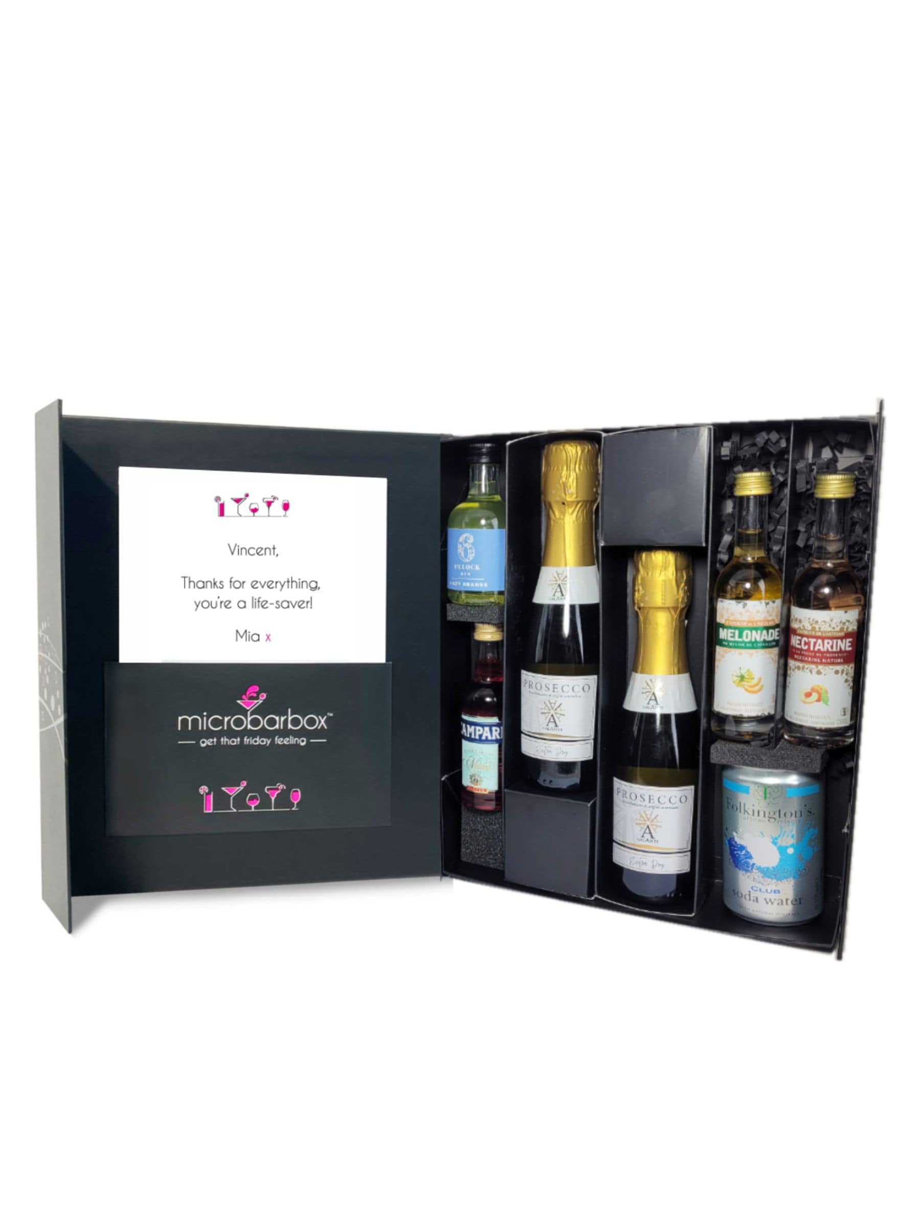 MicroBarBox Summer Spritz Set alcohol gift set, imported from the UK