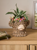 Hamish the Highland Cow floral vase 20cm, imported from the UK