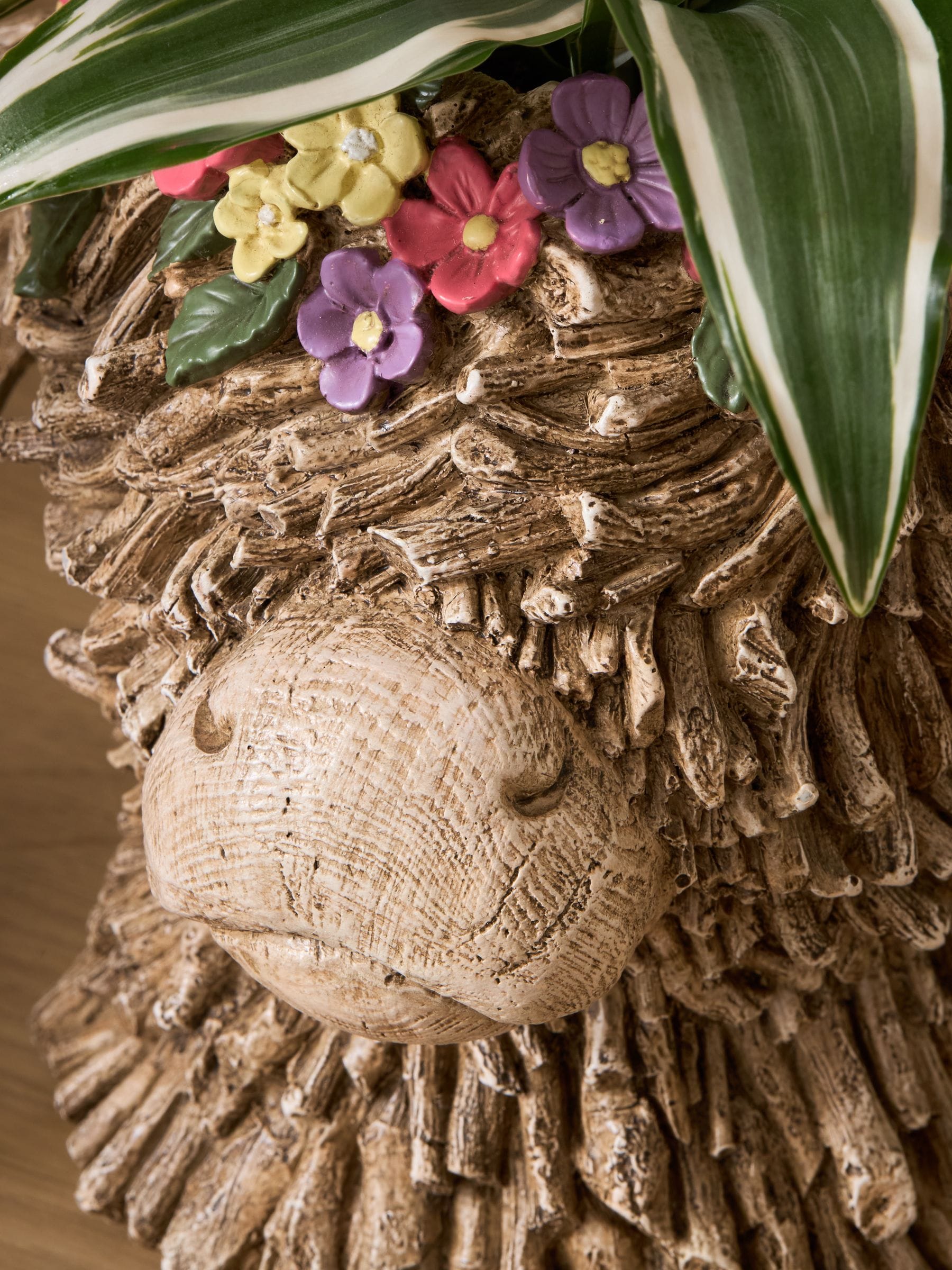 Hamish the Highland Cow floral vase 20cm, imported from the UK