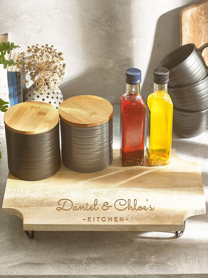 Personalised Display Board With Metal Legs by Loveabode