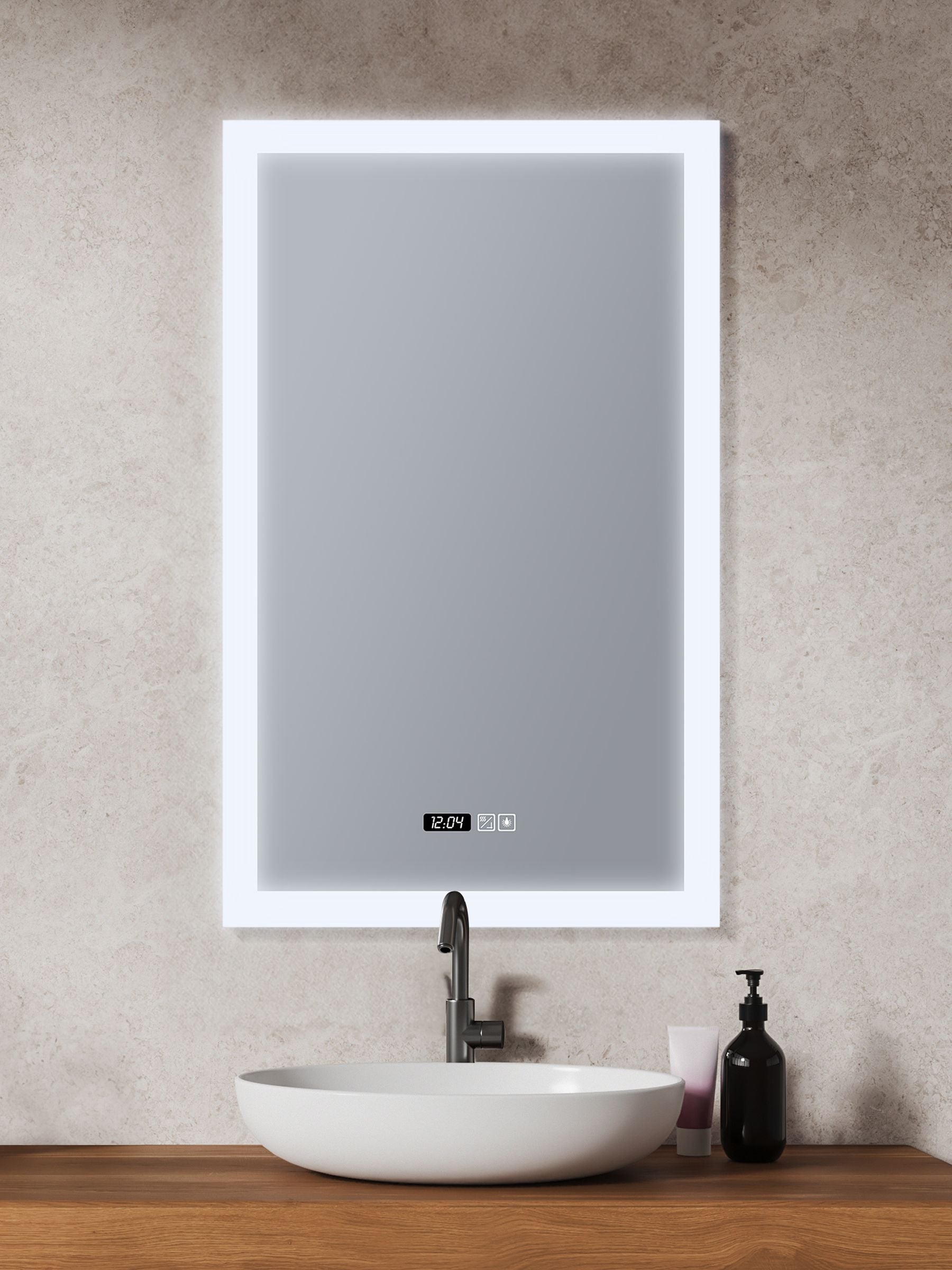 Searchlight LED bathroom mirror 90cm x 60cm (British brand)