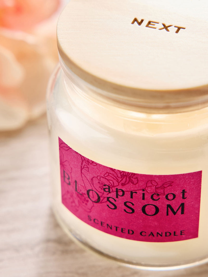 Apricot Blossom Mango & Mandarin mini candle 6cm - British product