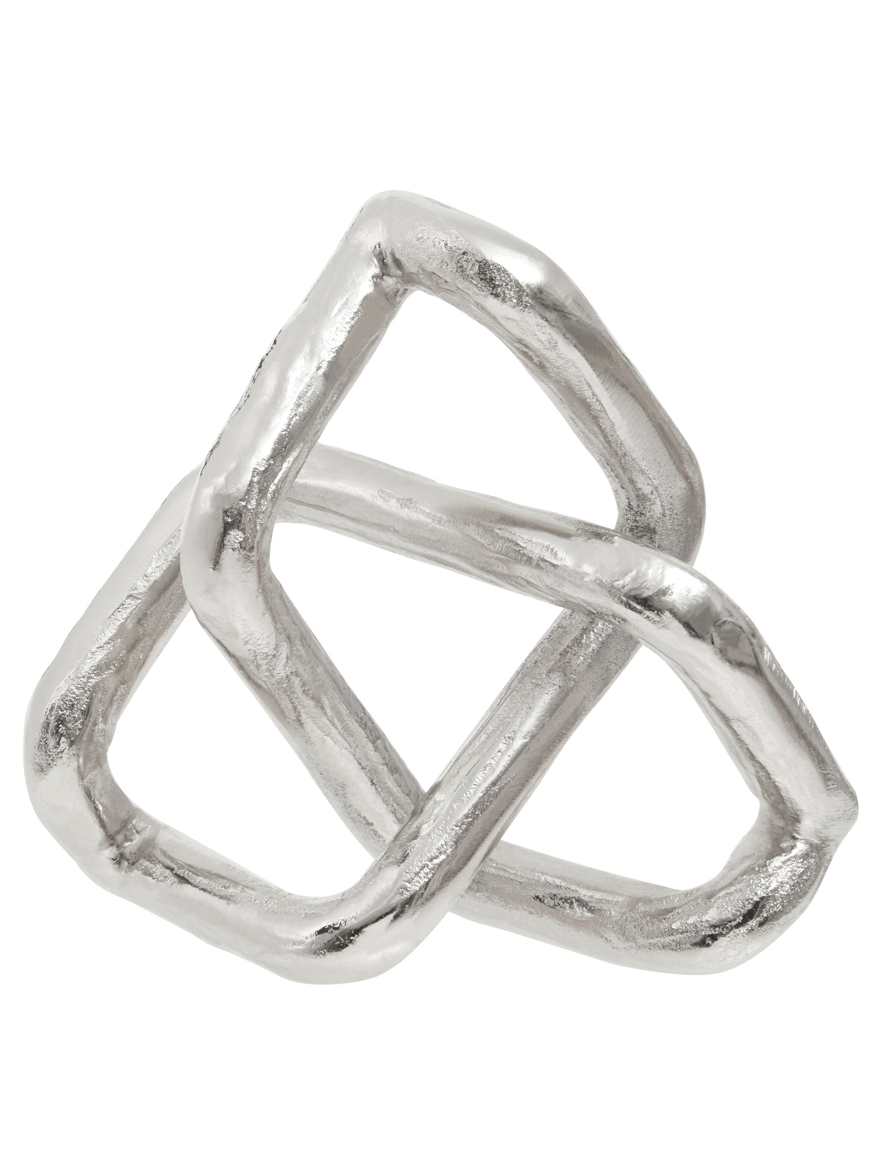 Fifty Five South Silver Kensington Townhouse sculpture 8cm - British product