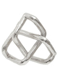 Fifty Five South Silver Kensington Townhouse sculpture 8cm - British product