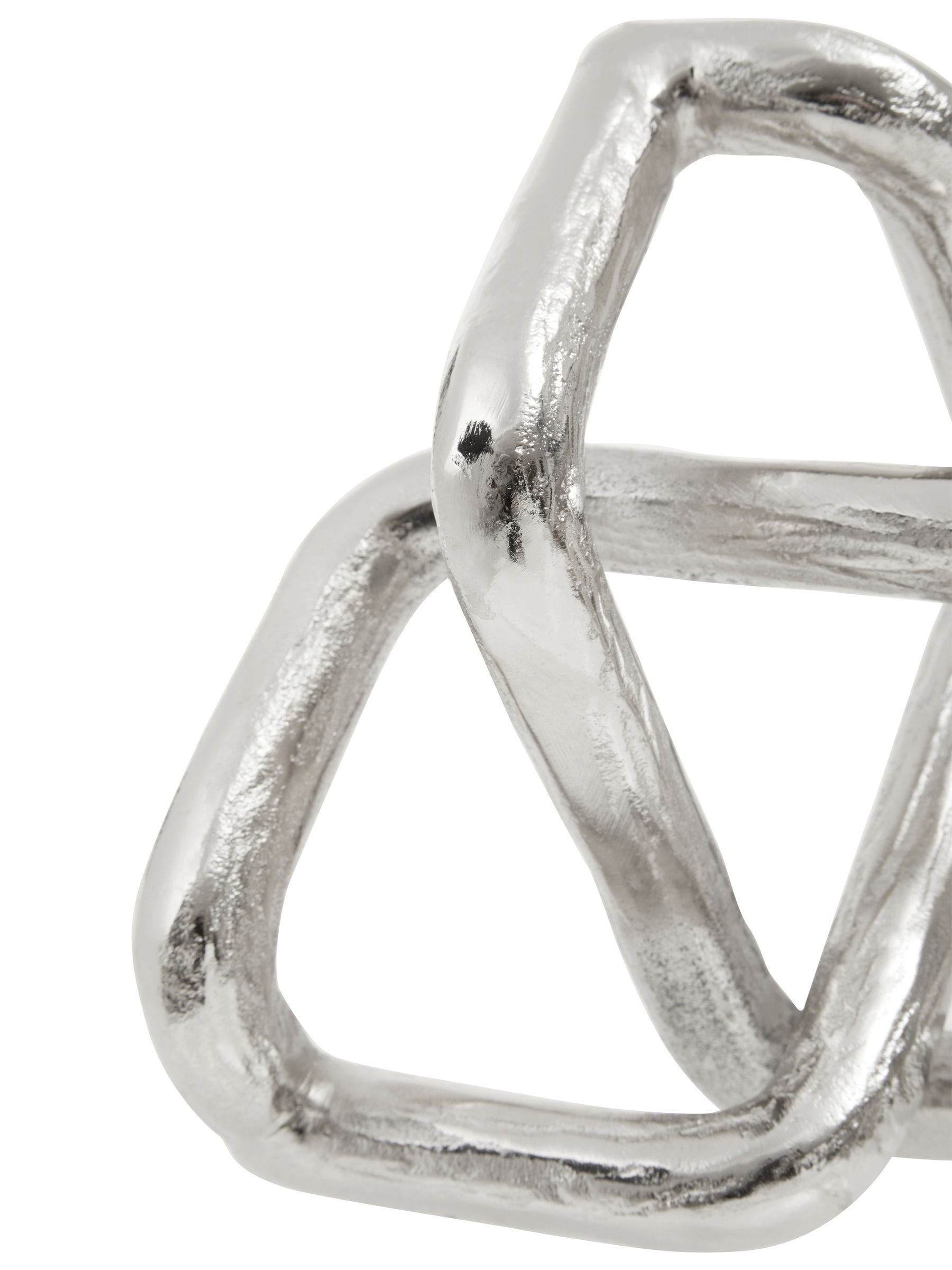 Fifty Five South Silver Kensington Townhouse sculpture 8cm - British product