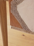 Natural Farah Tufted Kitchen Table Runner