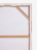 Rockett St George pink/orange canvas wall art set, imported from the UK