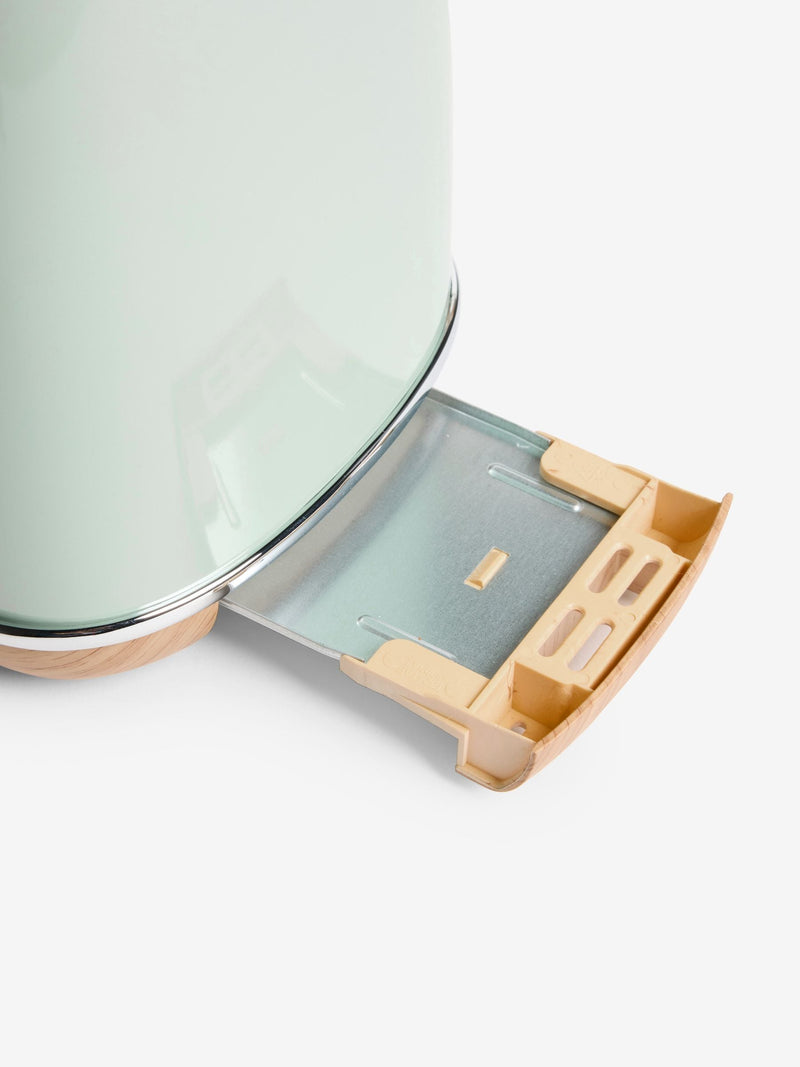Sage Green Long Malvern 2-slice toaster (British brand)