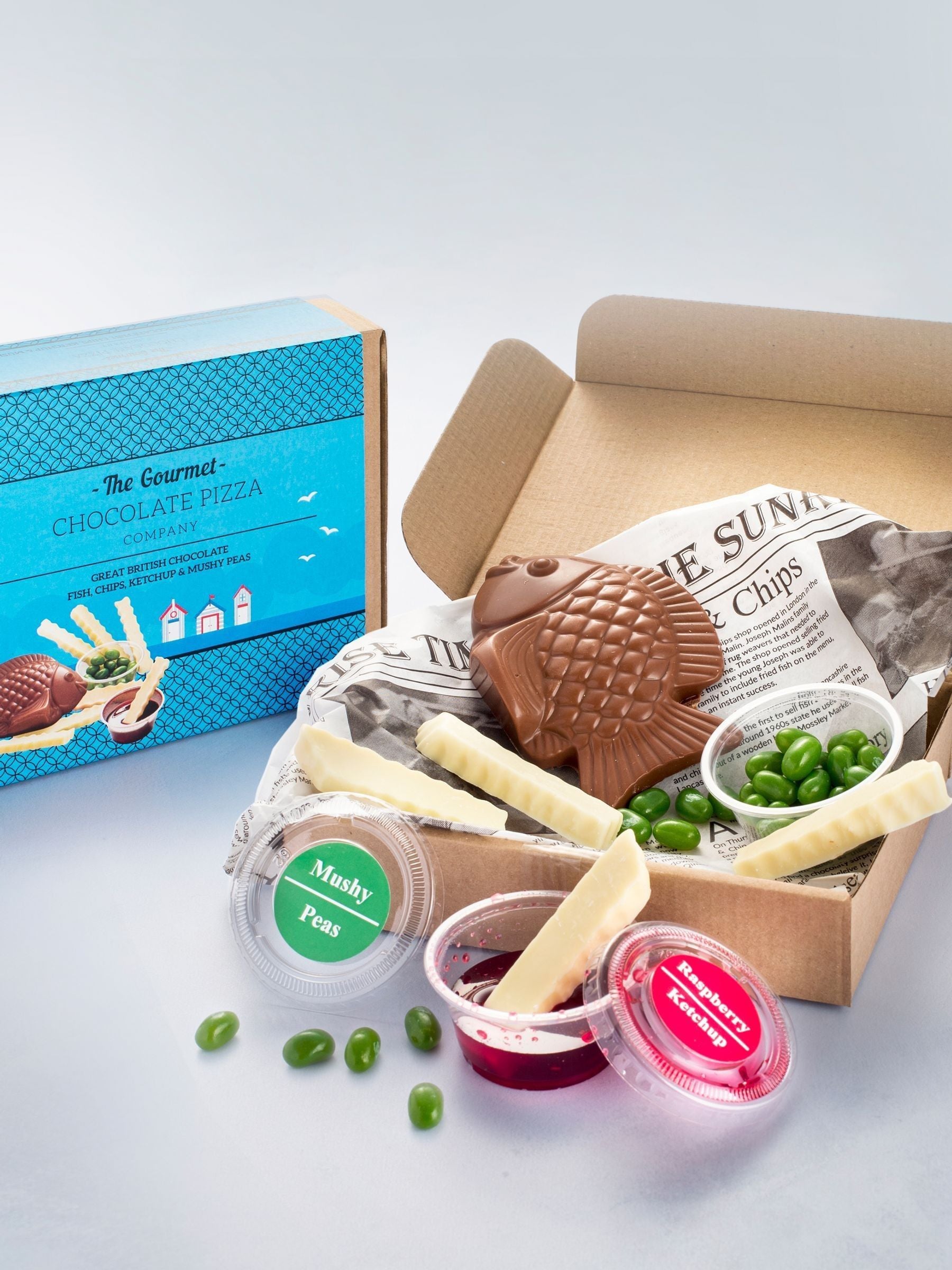 The Gourmet Chocolate Pizza Co Gourmet Chocolate Fish and Chips
