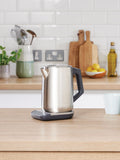 Ninja Silver Perfect Temperature Stainless Steel Kettle 1.7L, imported from the UK