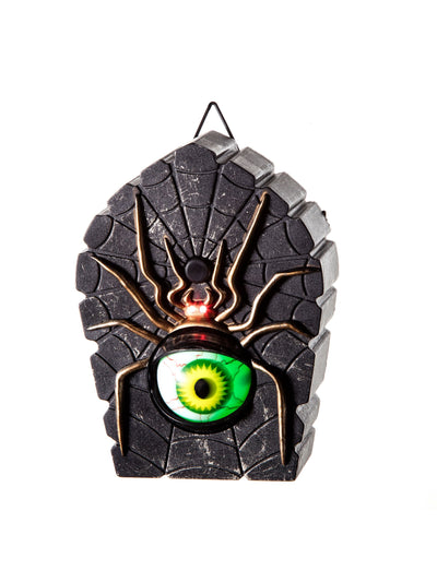 Premier Decorations 17cm Spider Eyeball Sound Doorbell Set Halloween Decoration