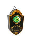 Premier Decorations 18cm animated doorbell with moving eye, imported from the UK